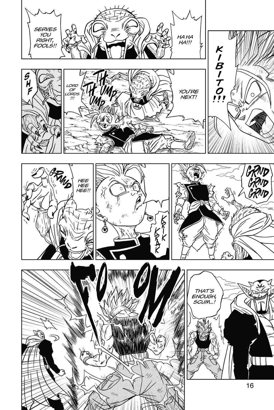 Dragon Ball Super Chap 16 - Next Chap 17