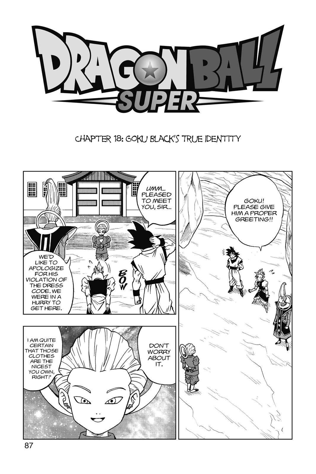 Dragon Ball Super Chap 18 - Next Chap 19