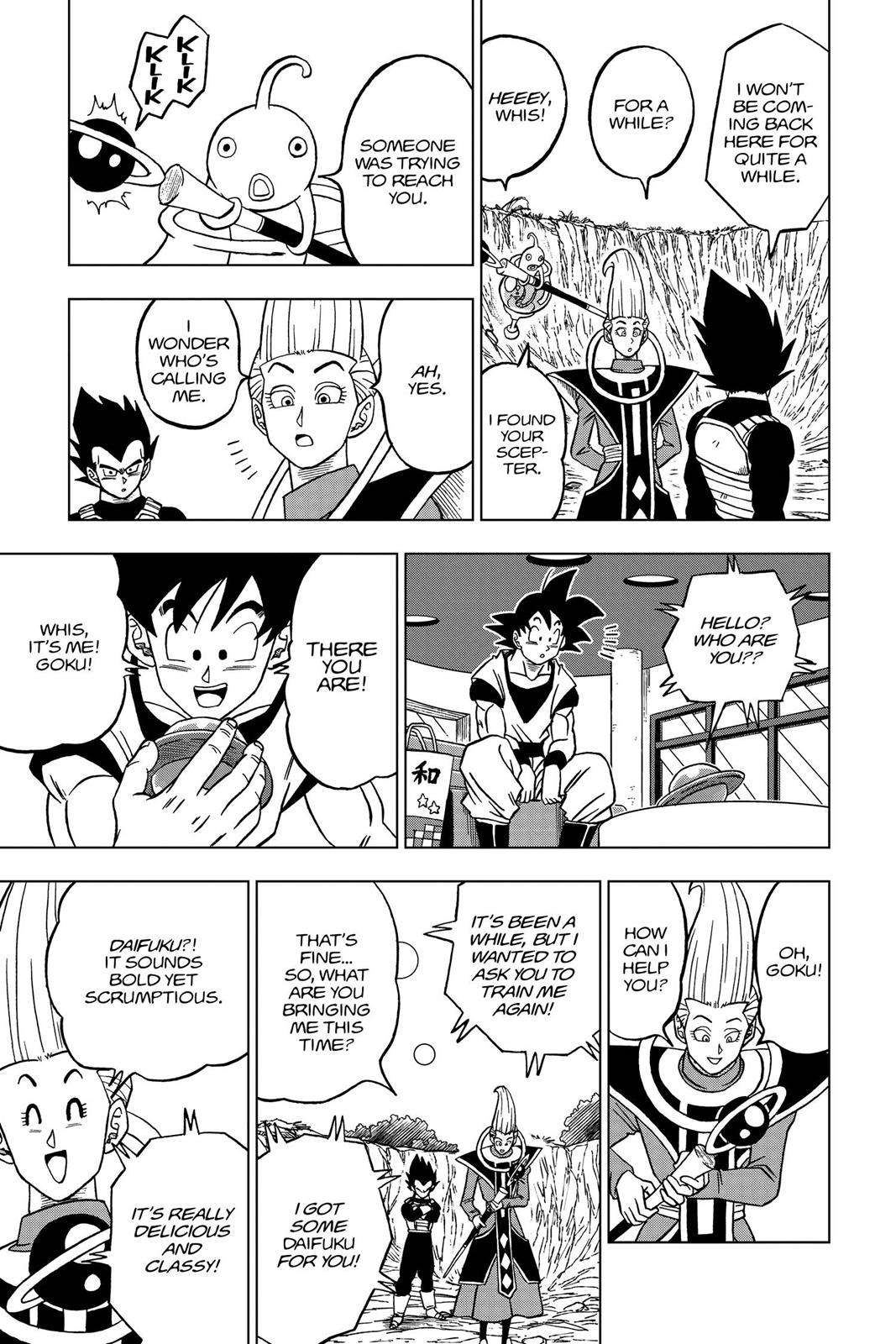 Dragon Ball Super Chap 27 - Next Chap 28