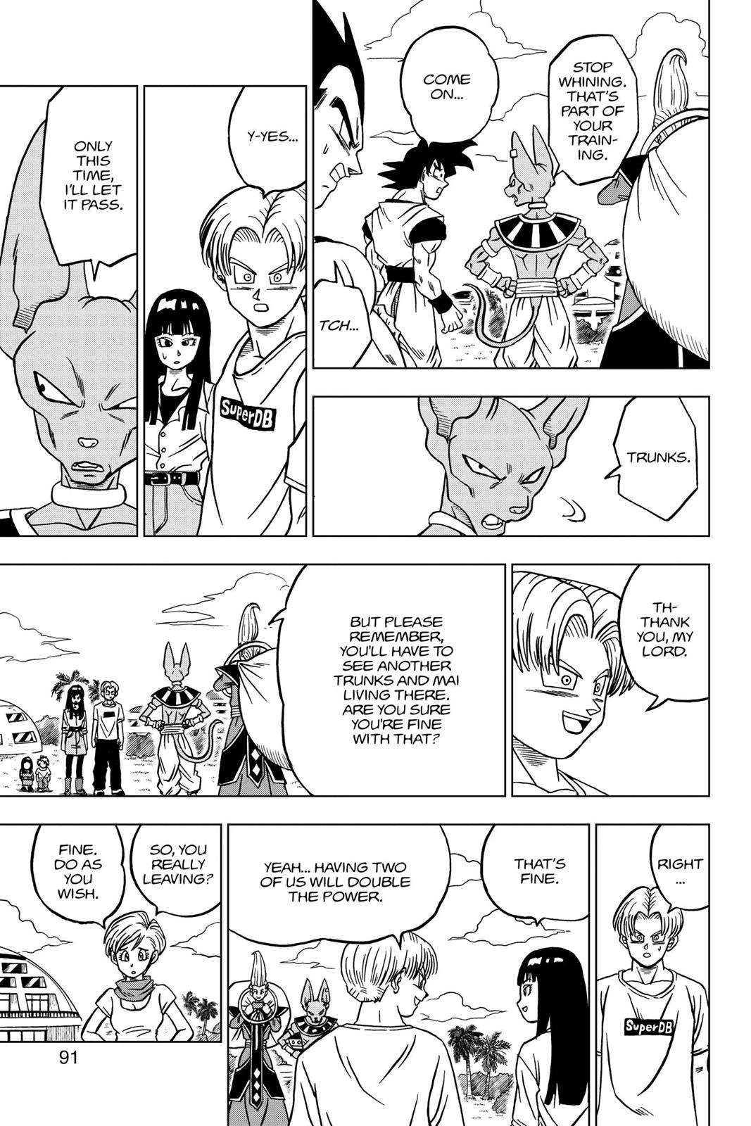 Dragon Ball Super Chap 26 - Next Chap 27