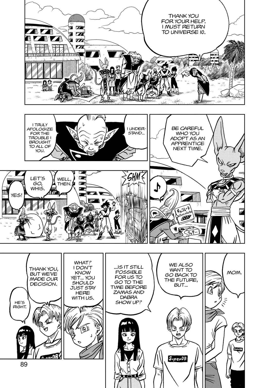 Dragon Ball Super Chap 26 - Next Chap 27