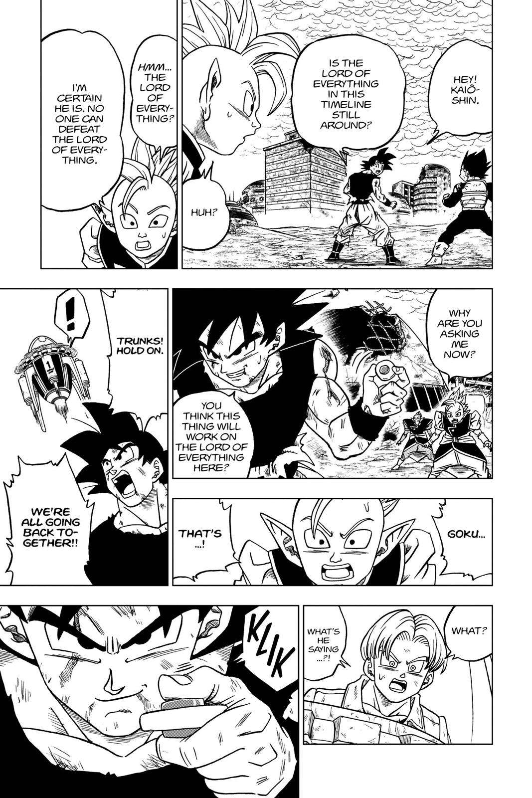 Dragon Ball Super Chap 26 - Next Chap 27