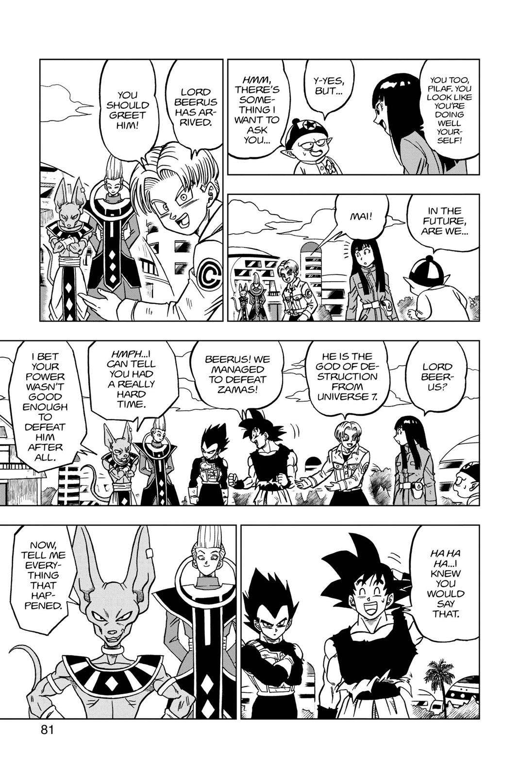 Dragon Ball Super Chap 26 - Next Chap 27