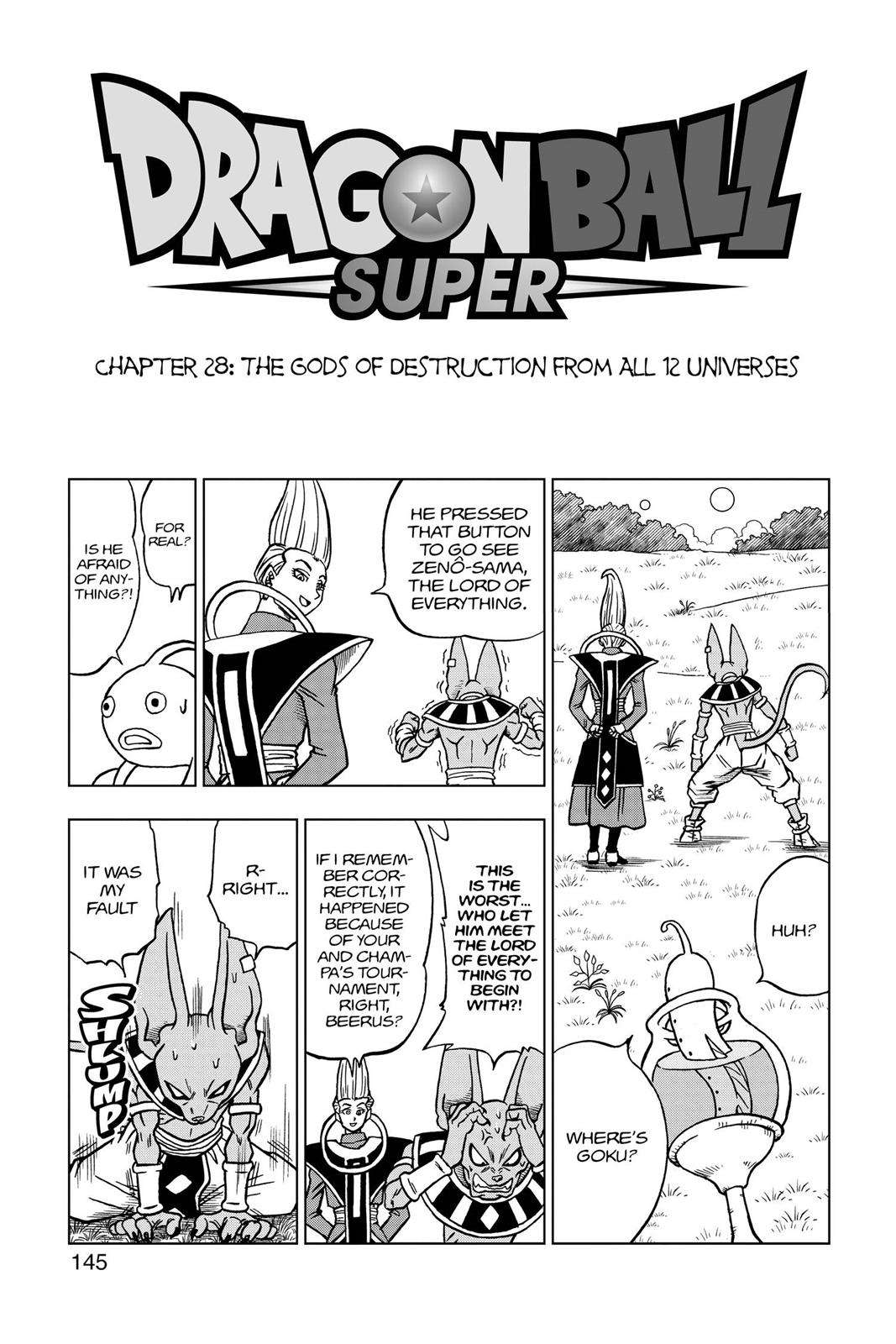 Dragon Ball Super Chap 28 - Next Chap 29