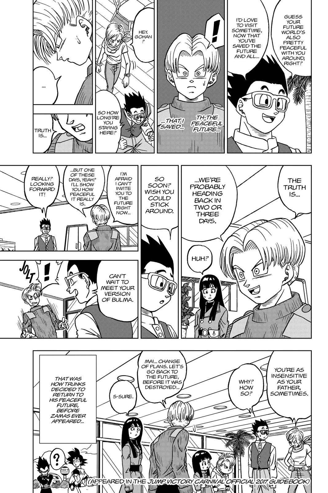 Dragon Ball Super Chap 28 - Next Chap 29