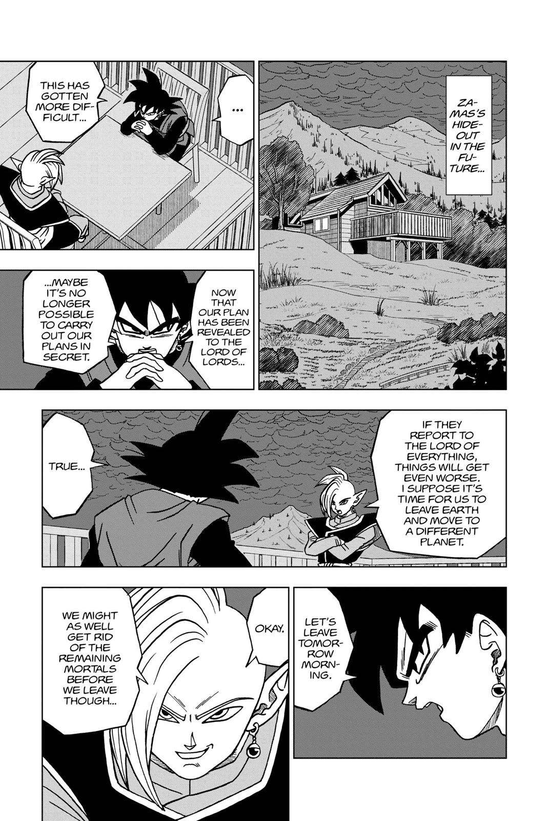 Dragon Ball Super Chap 21 - Next Chap 22