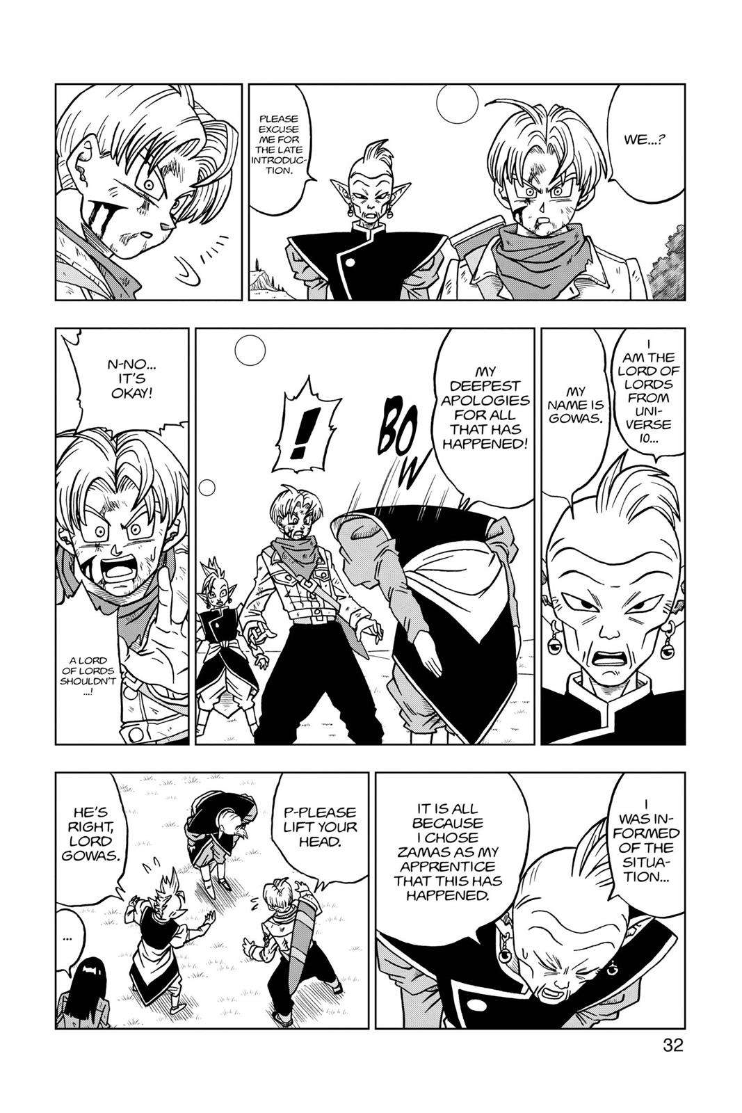 Dragon Ball Super Chap 21 - Next Chap 22