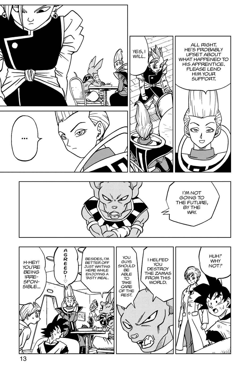 Dragon Ball Super Chap 21 - Next Chap 22