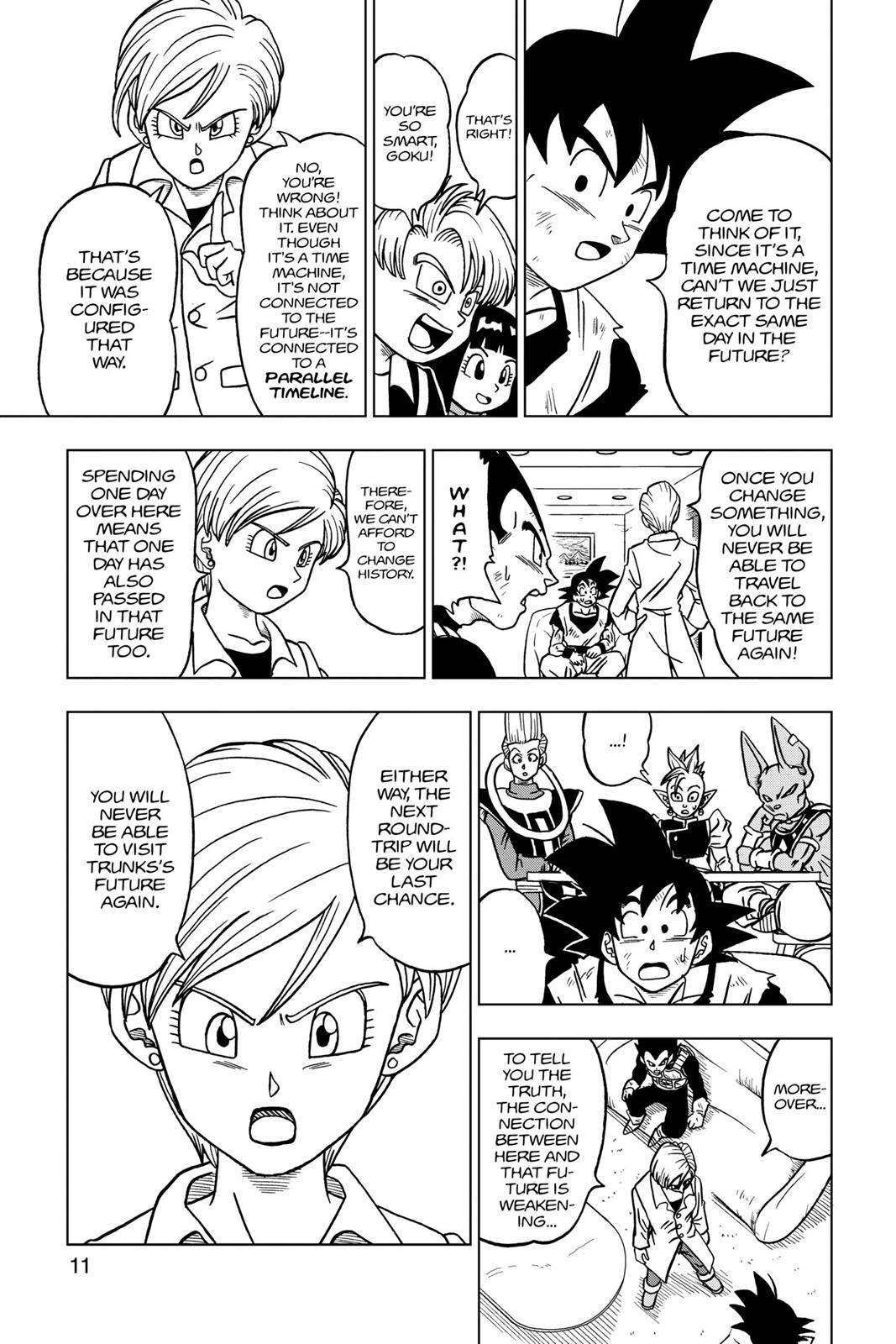 Dragon Ball Super Chap 21 - Next Chap 22