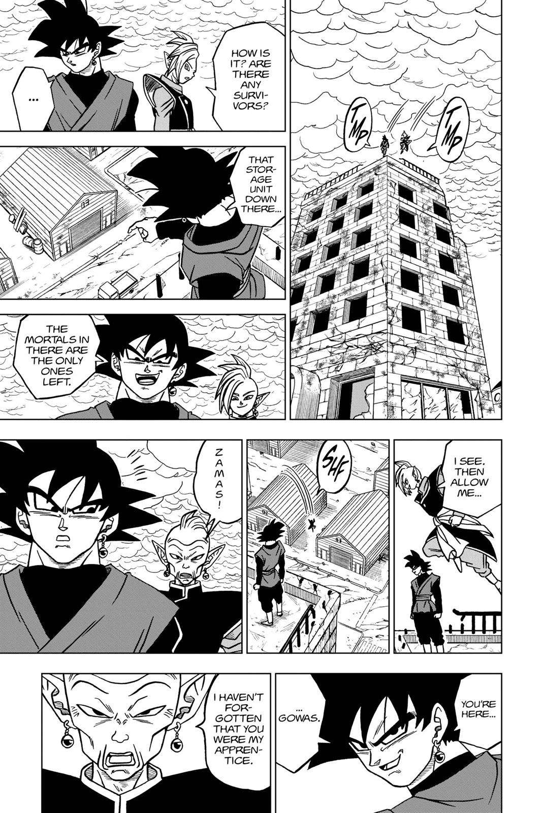 Dragon Ball Super Chap 21 - Next Chap 22