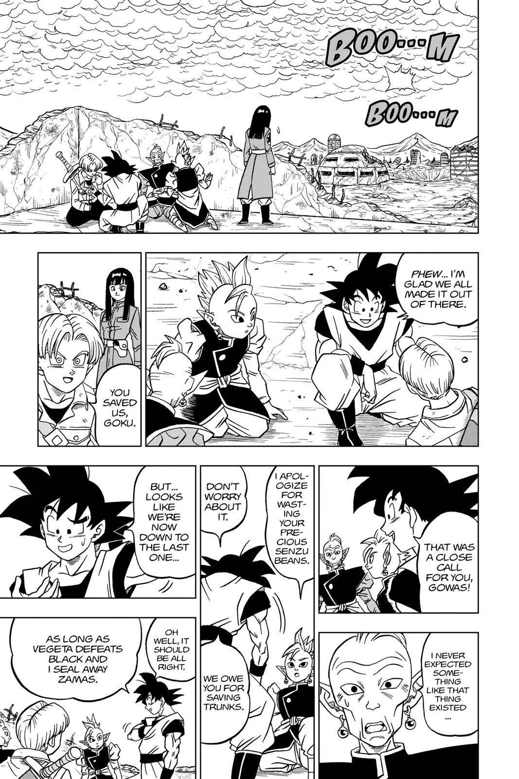 Dragon Ball Super Chap 22 - Next Chap 23