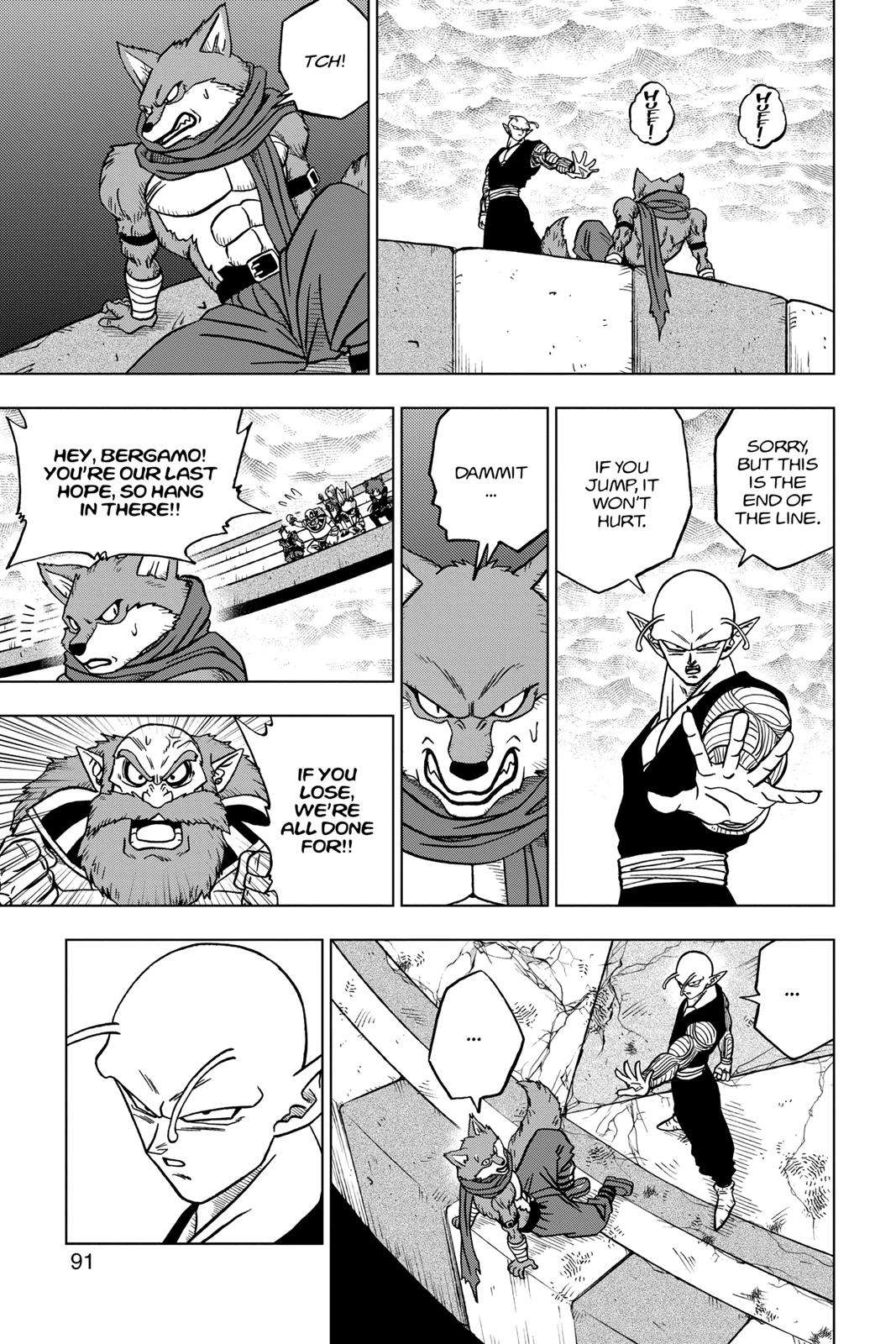Dragon Ball Super Chap 34 - Next Chap 35
