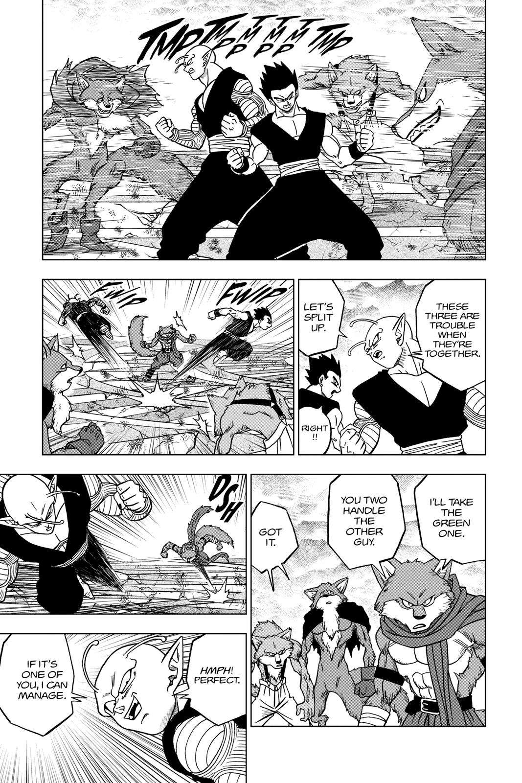 Dragon Ball Super Chap 34 - Next Chap 35