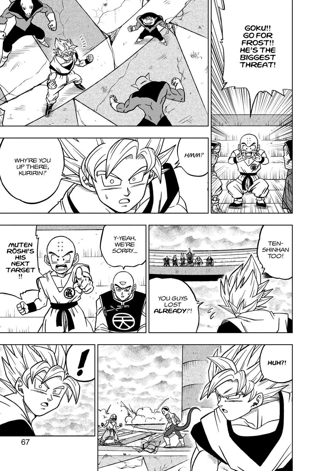 Dragon Ball Super Chap 34 - Next Chap 35