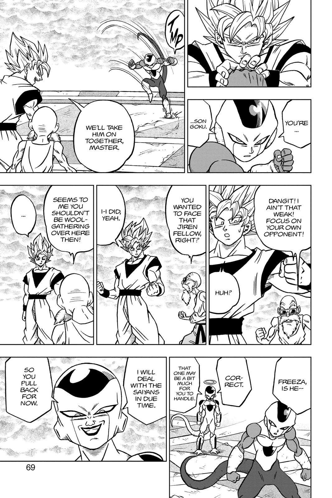 Dragon Ball Super Chap 34 - Next Chap 35