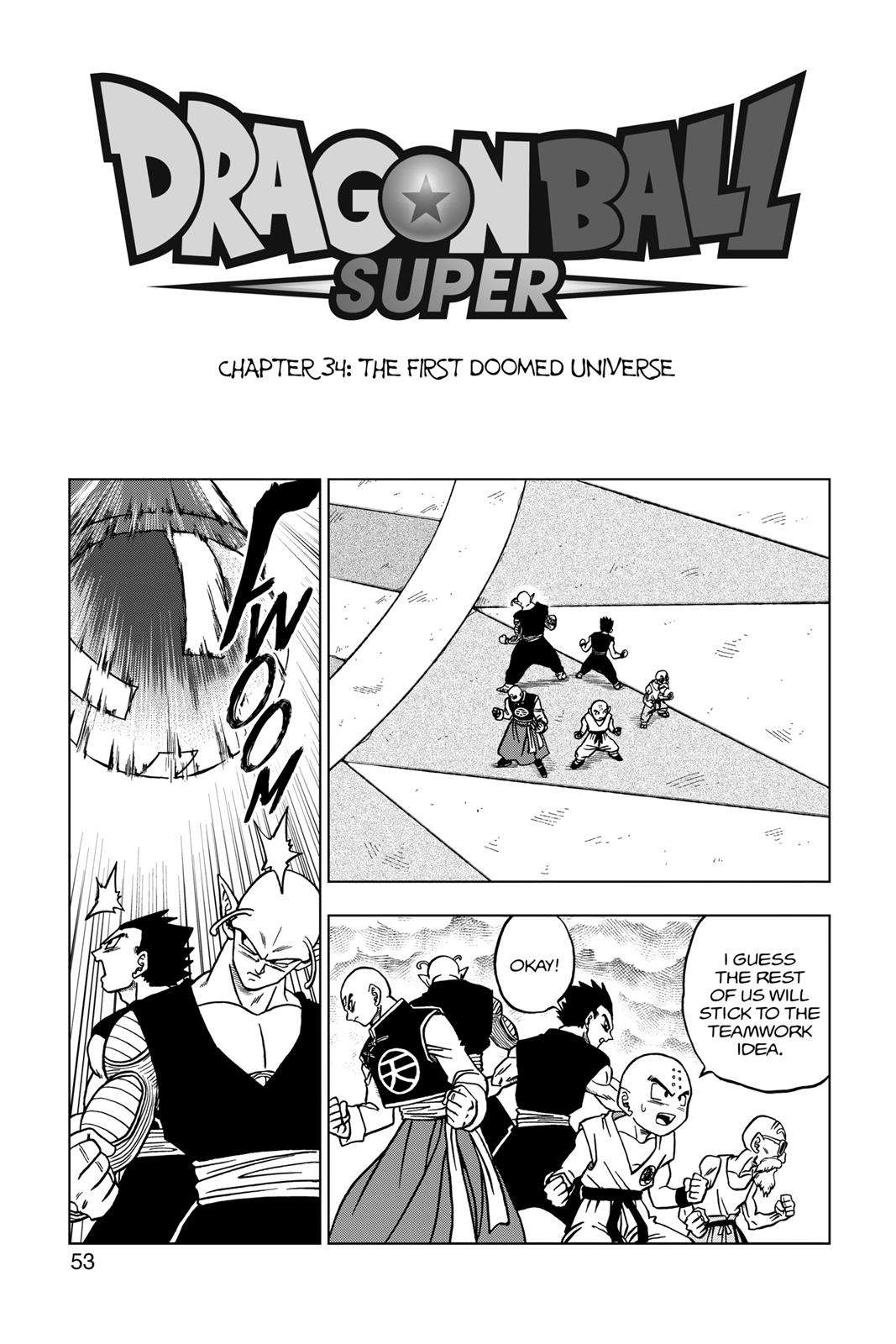 Dragon Ball Super Chap 34 - Next Chap 35