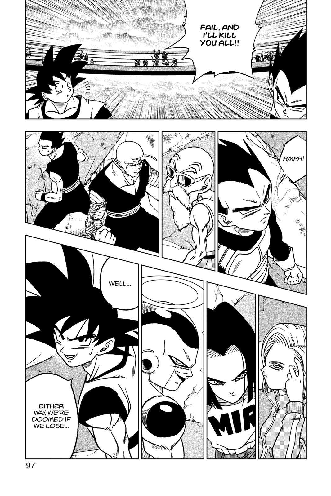 Dragon Ball Super Chap 34 - Next Chap 35