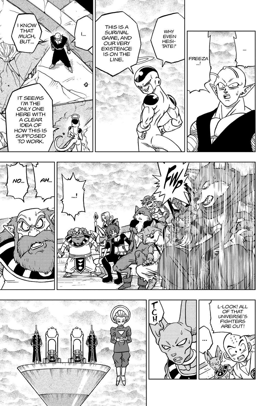 Dragon Ball Super Chap 34 - Next Chap 35