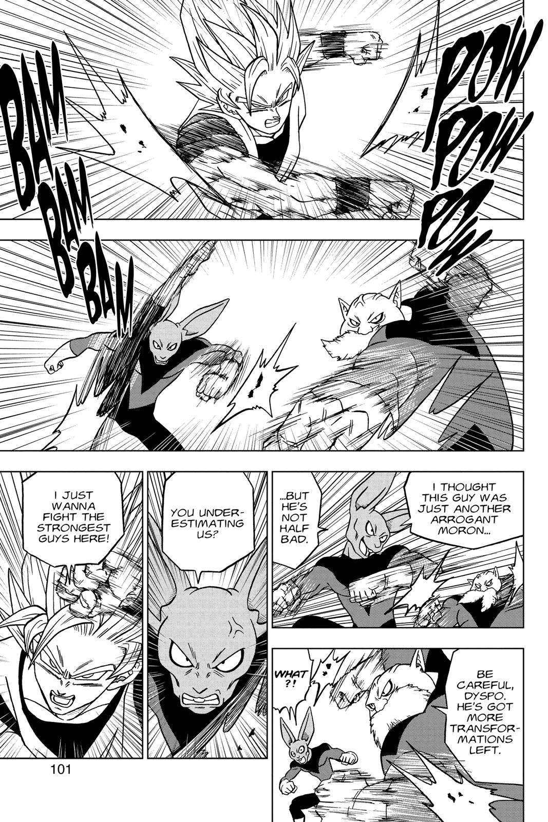 Dragon Ball Super Chap 35 - Next Chap 36