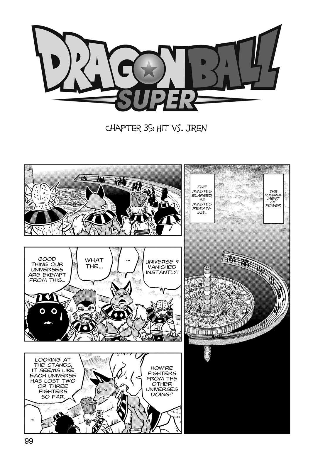 Dragon Ball Super Chap 35 - Next Chap 36