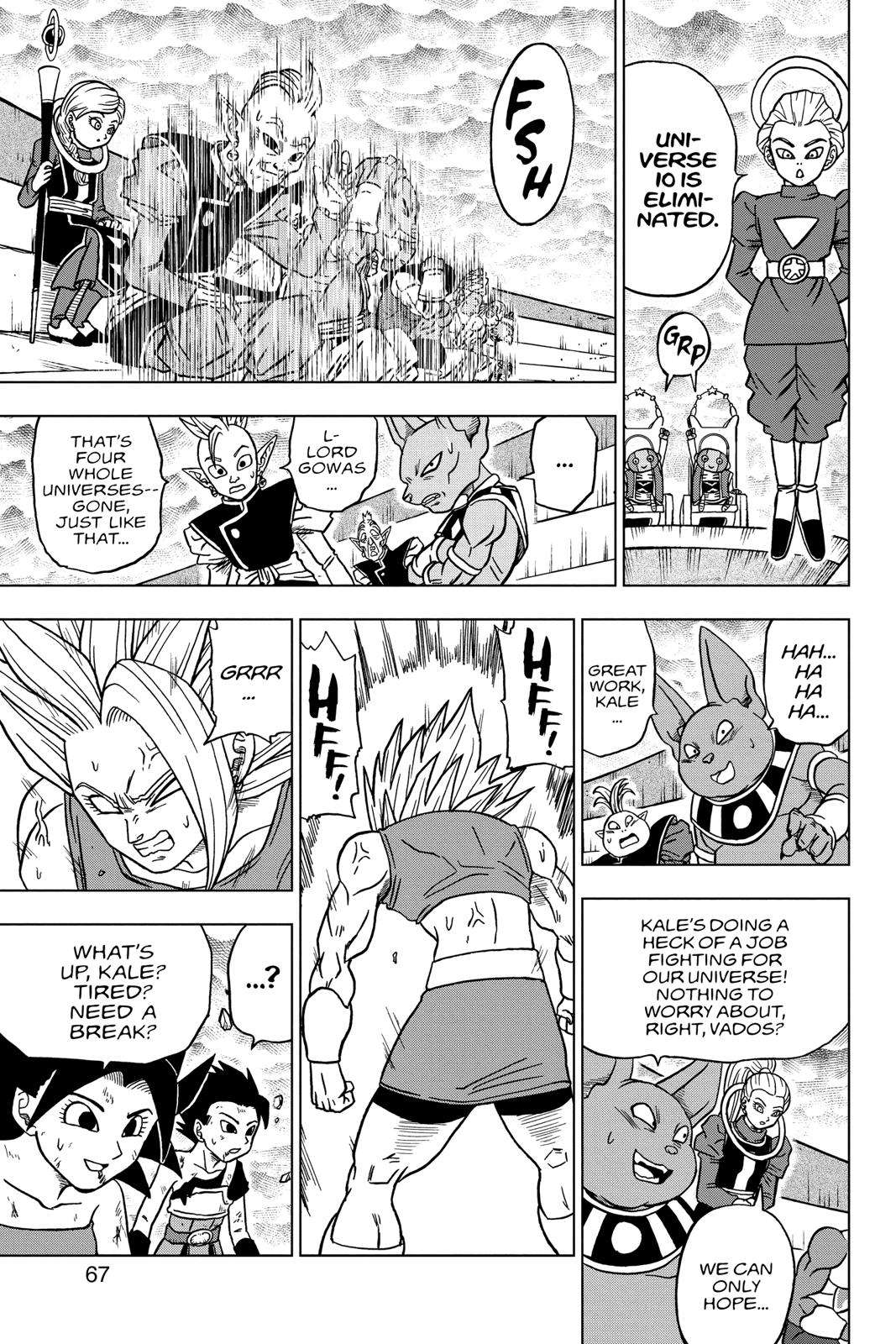 Dragon Ball Super Chap 38 - Next Chap 39