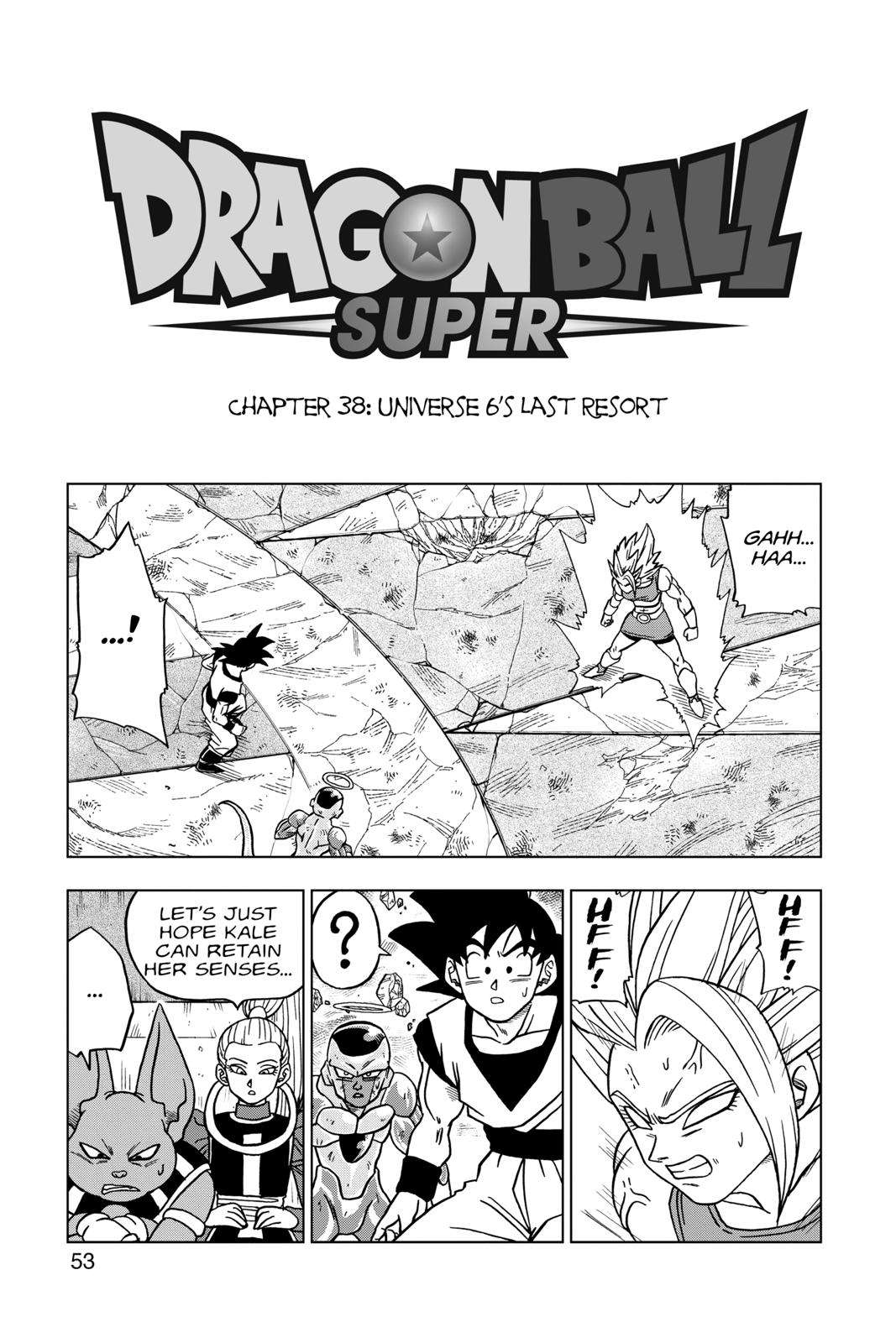 Dragon Ball Super Chap 38 - Next Chap 39