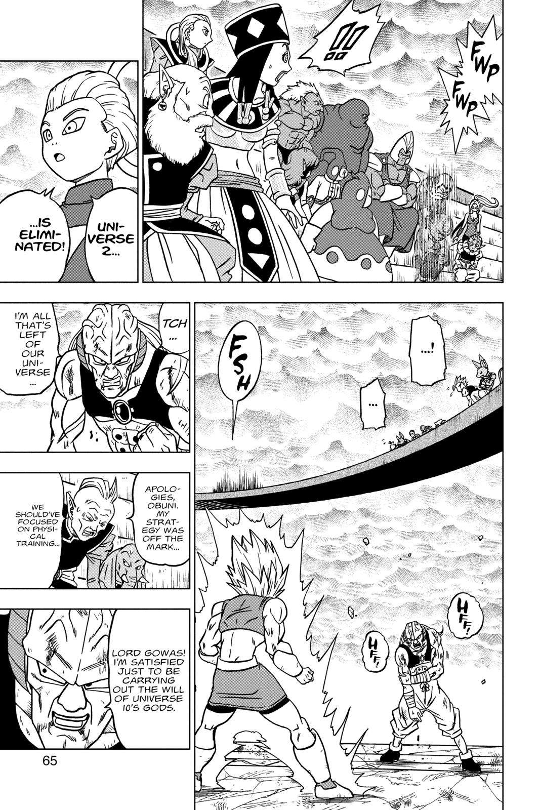 Dragon Ball Super Chap 38 - Next Chap 39
