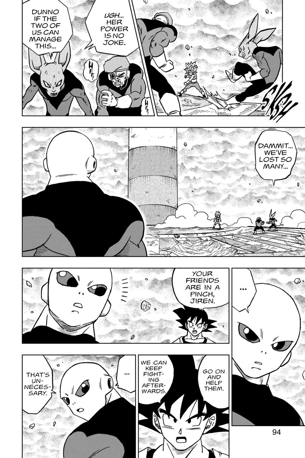 Dragon Ball Super Chap 38 - Next Chap 39