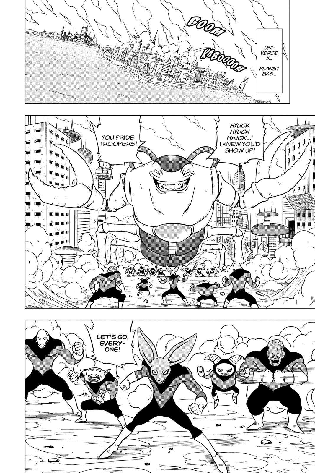 Dragon Ball Super Chap 30 - Next Chap 31