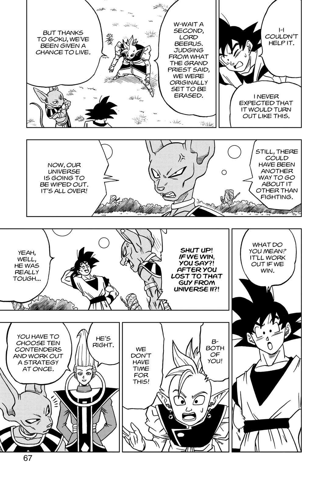 Dragon Ball Super Chap 30 - Next Chap 31