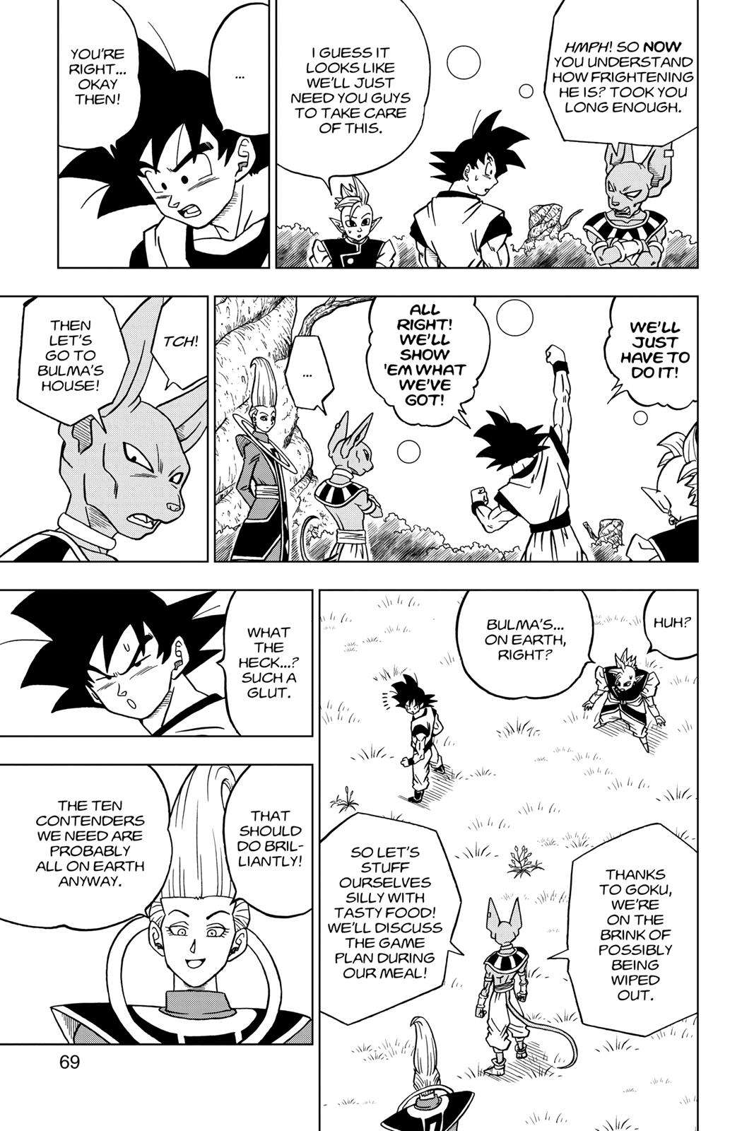 Dragon Ball Super Chap 30 - Next Chap 31