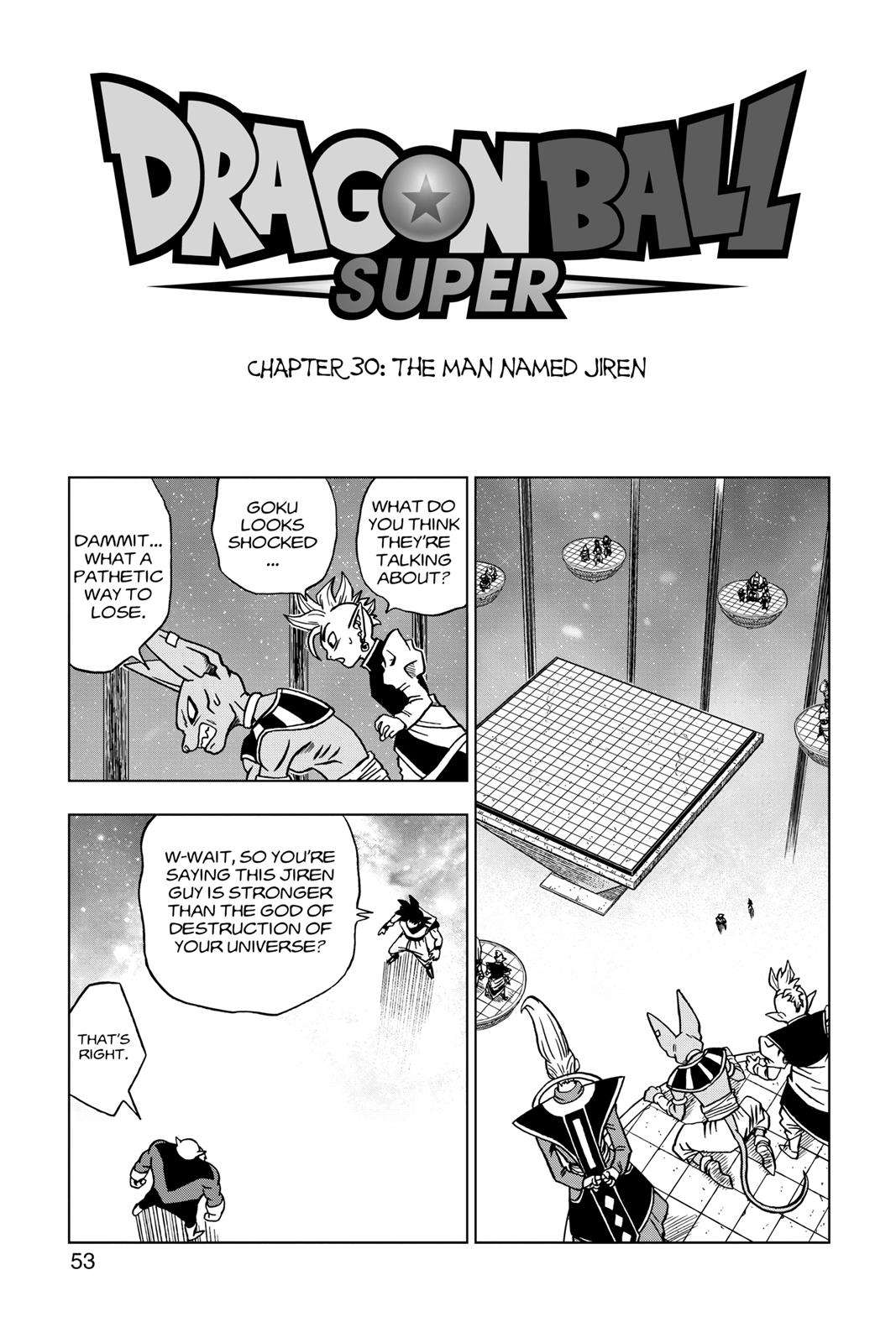 Dragon Ball Super Chap 30 - Next Chap 31