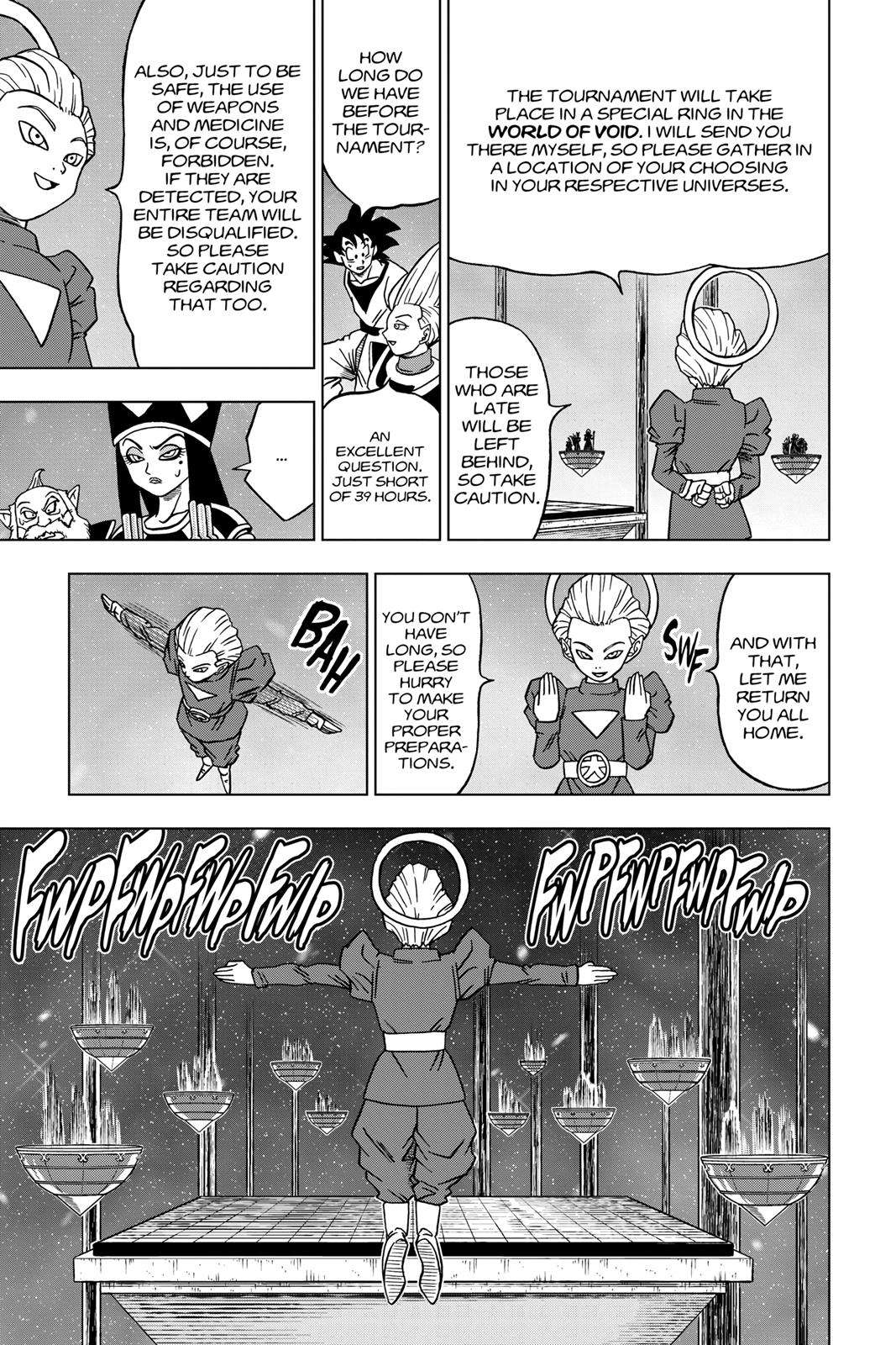 Dragon Ball Super Chap 30 - Next Chap 31