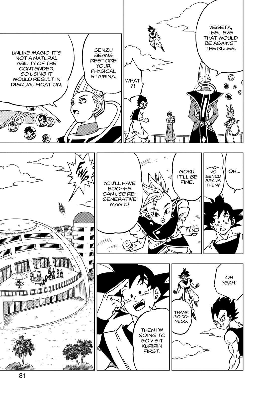Dragon Ball Super Chap 30 - Next Chap 31