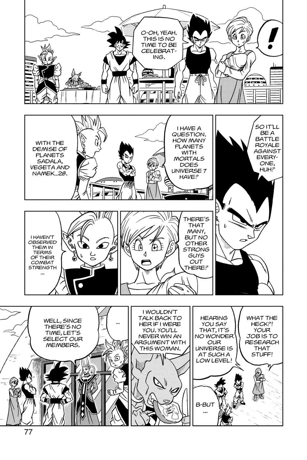 Dragon Ball Super Chap 30 - Next Chap 31