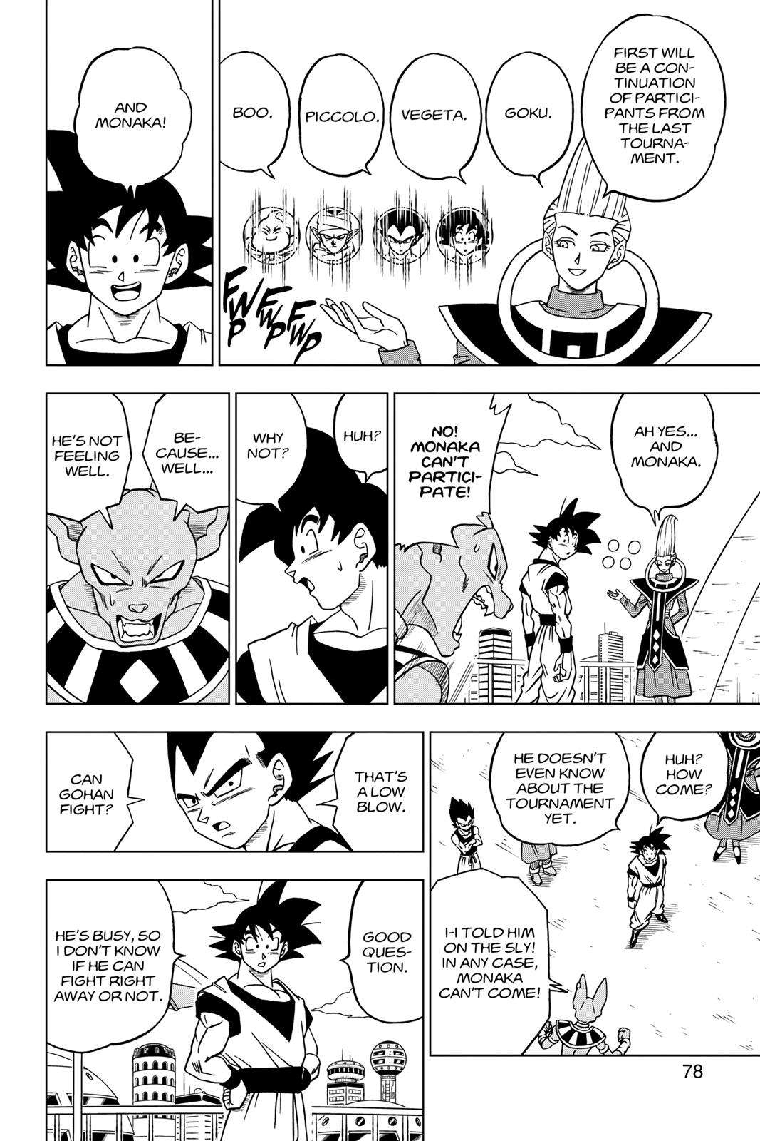 Dragon Ball Super Chap 30 - Next Chap 31