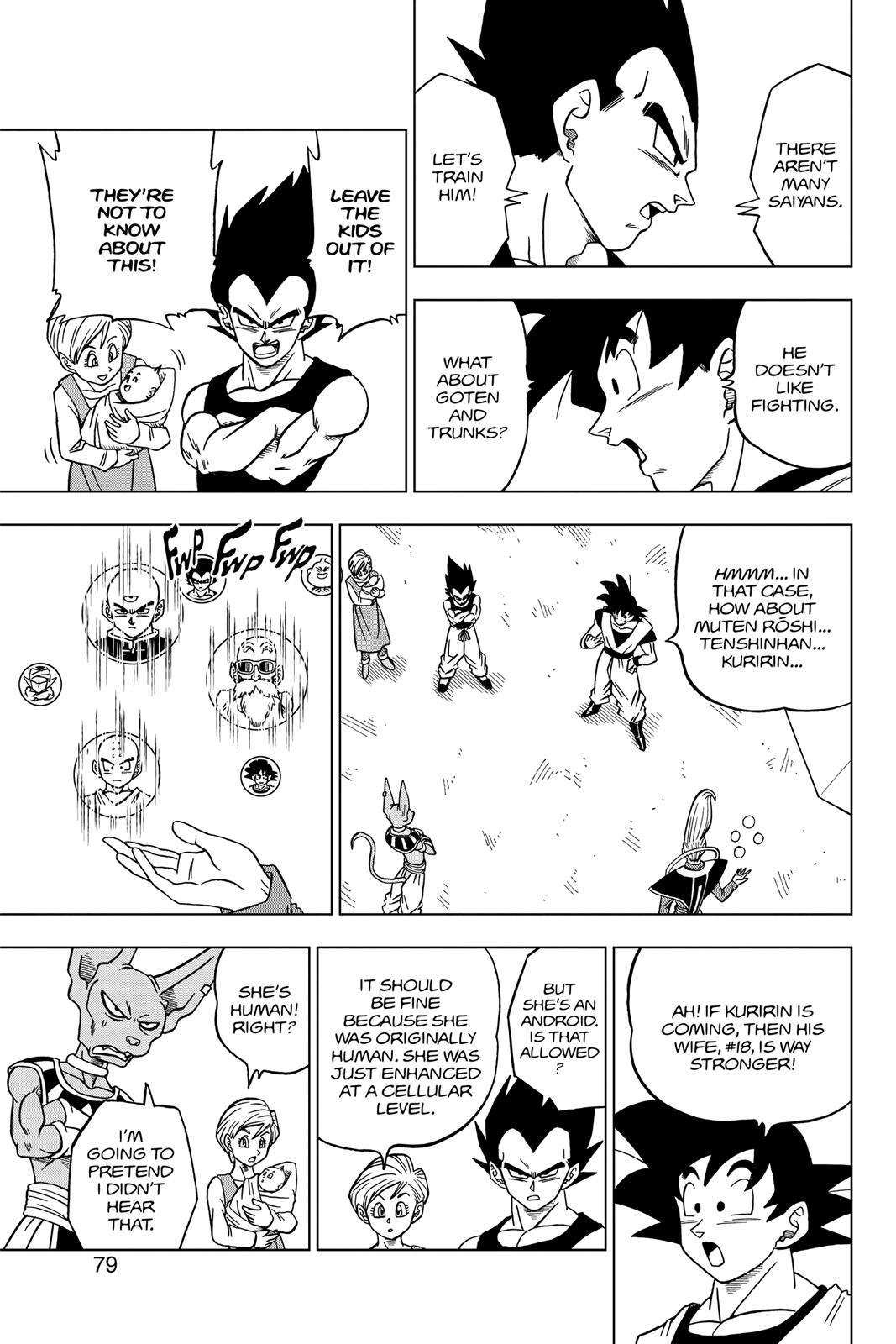 Dragon Ball Super Chap 30 - Next Chap 31