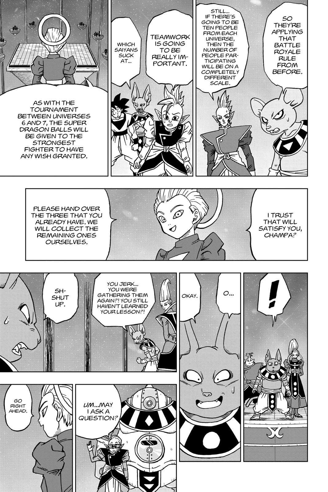 Dragon Ball Super Chap 30 - Next Chap 31