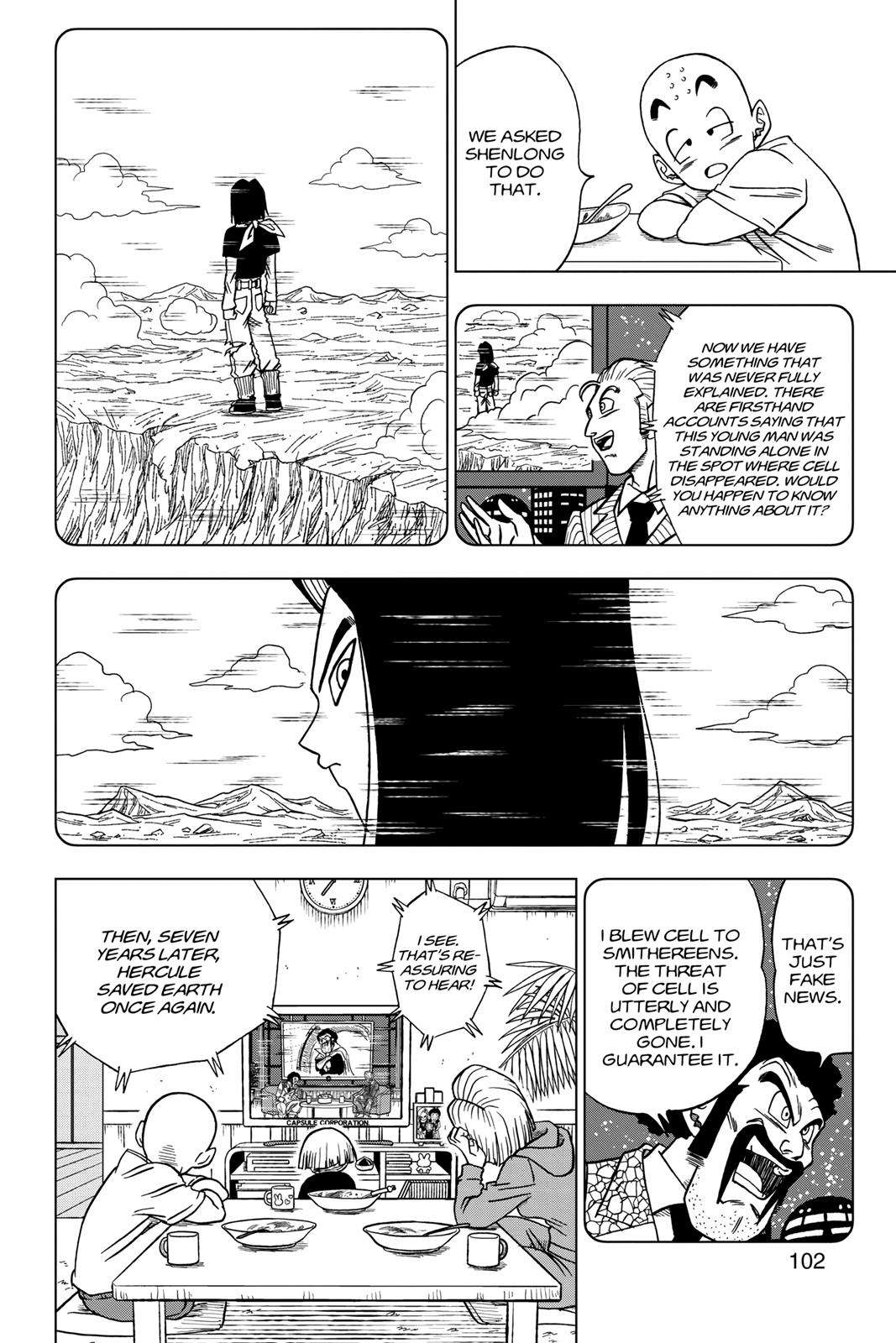 Dragon Ball Super Chap 31 - Next Chap 32