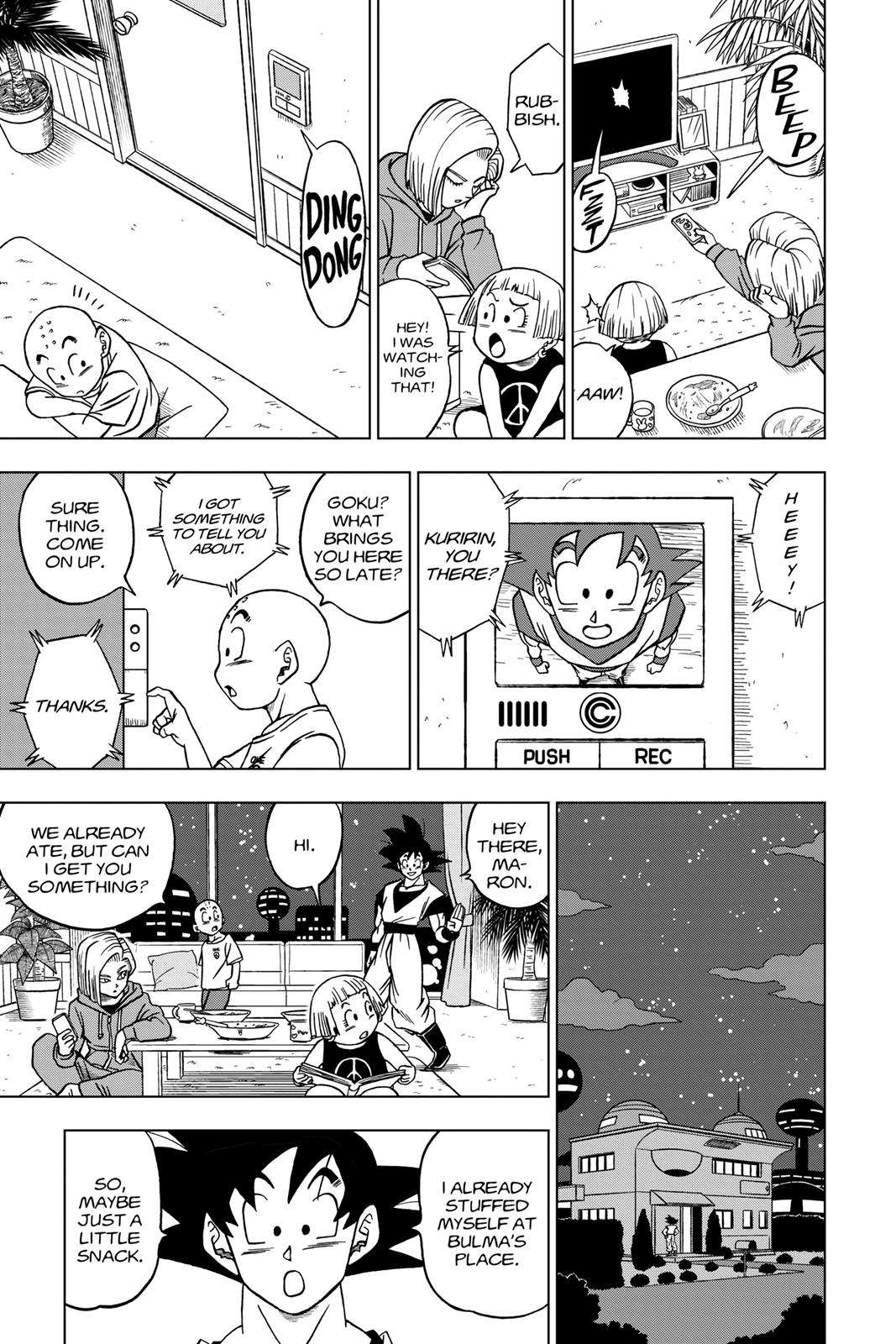 Dragon Ball Super Chap 31 - Next Chap 32