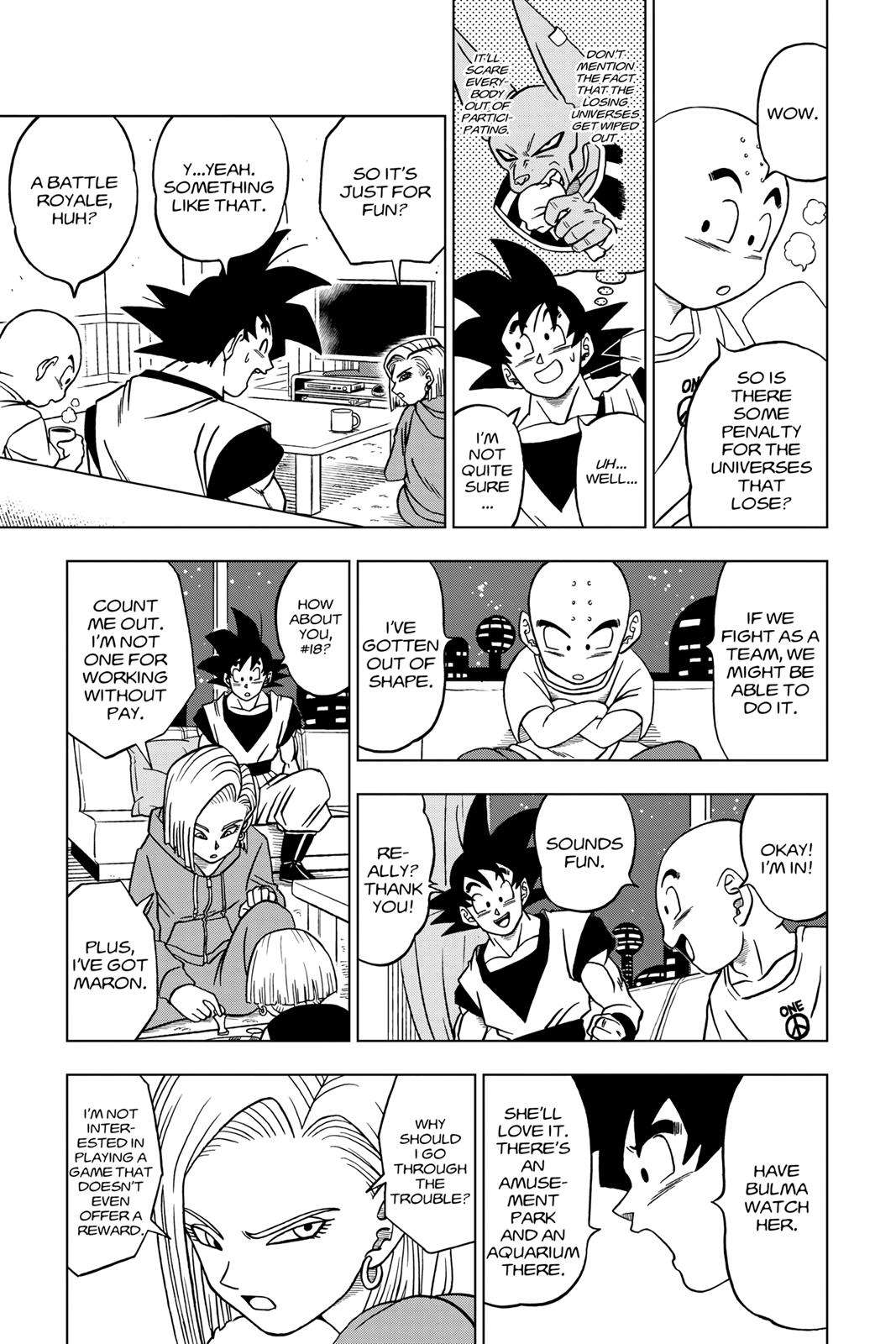 Dragon Ball Super Chap 31 - Next Chap 32
