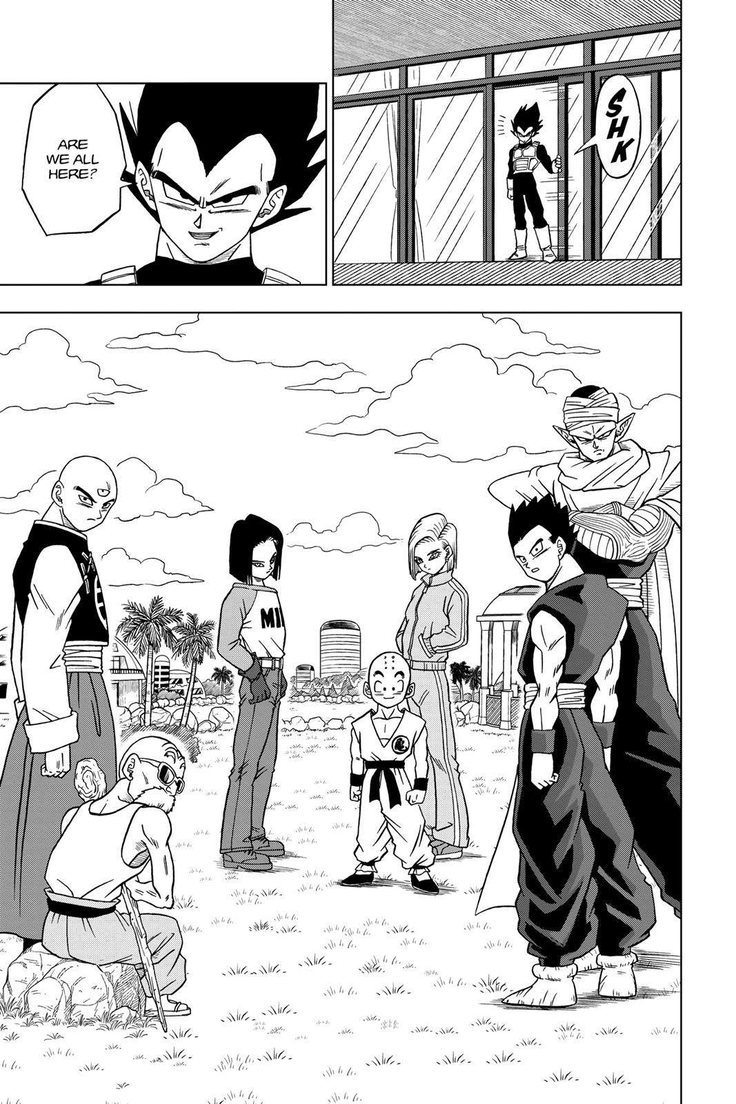 Dragon Ball Super Chap 32 - Next Chap 33