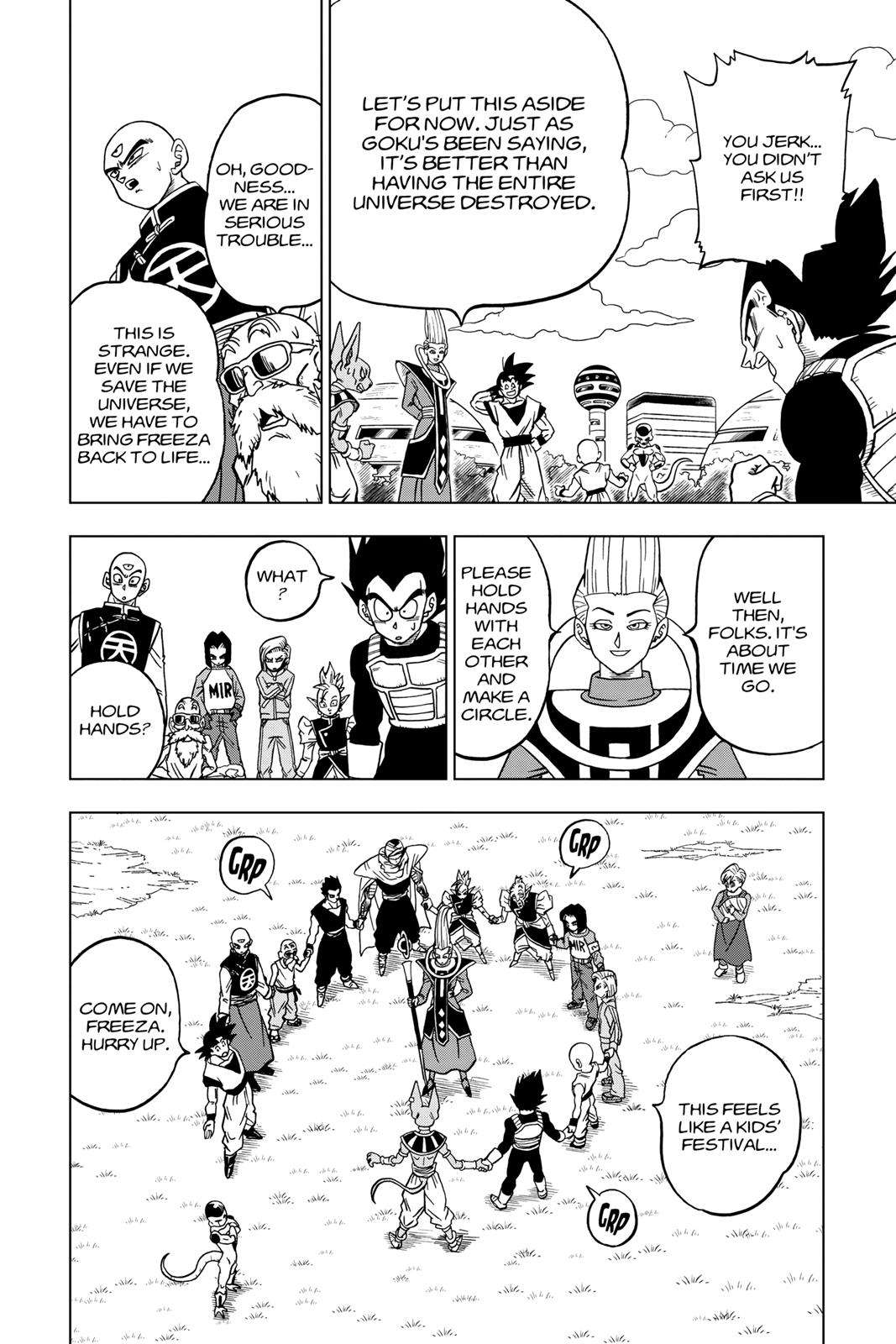 Dragon Ball Super Chap 32 - Next Chap 33