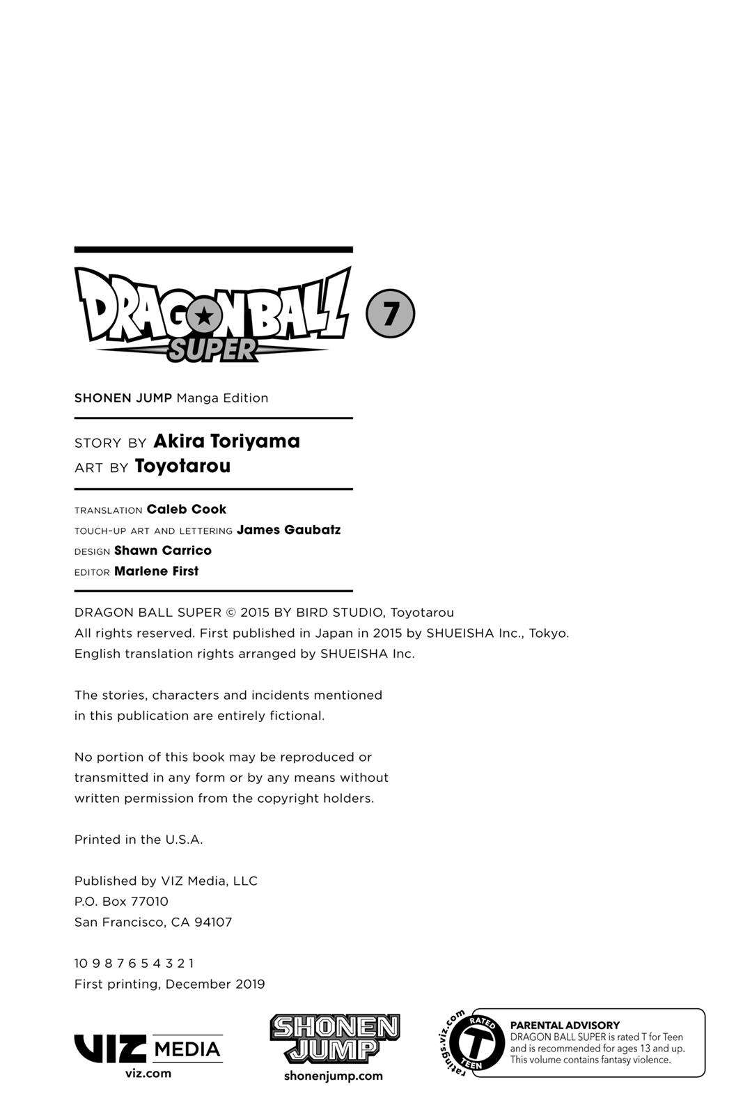 Dragon Ball Super Chap 33 - Next Chap 34