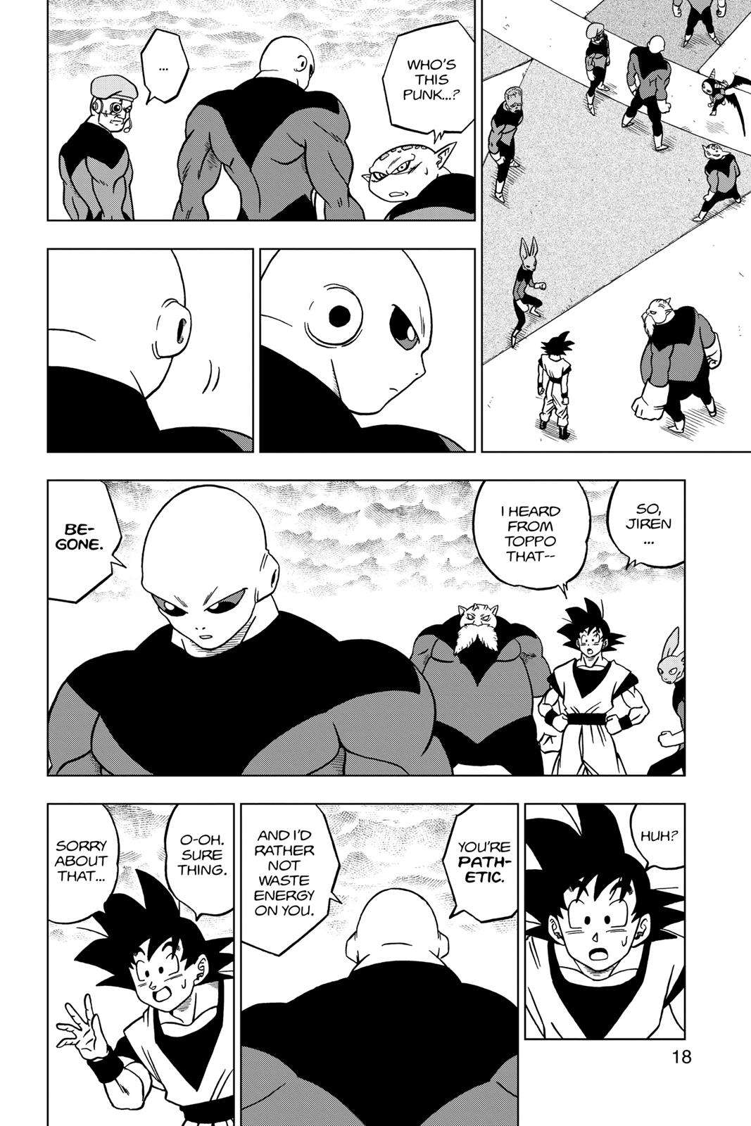 Dragon Ball Super Chap 33 - Next Chap 34