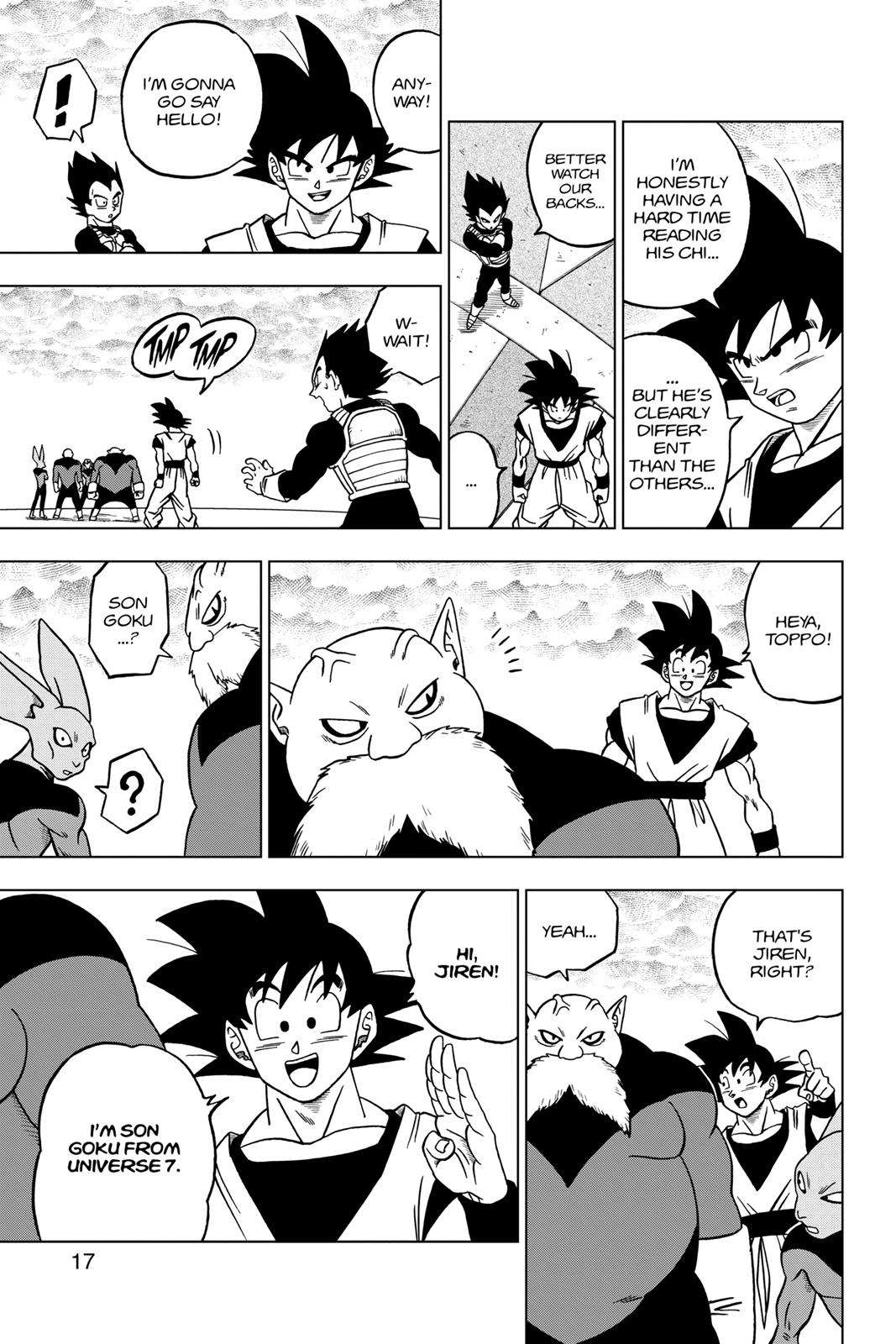 Dragon Ball Super Chap 33 - Next Chap 34