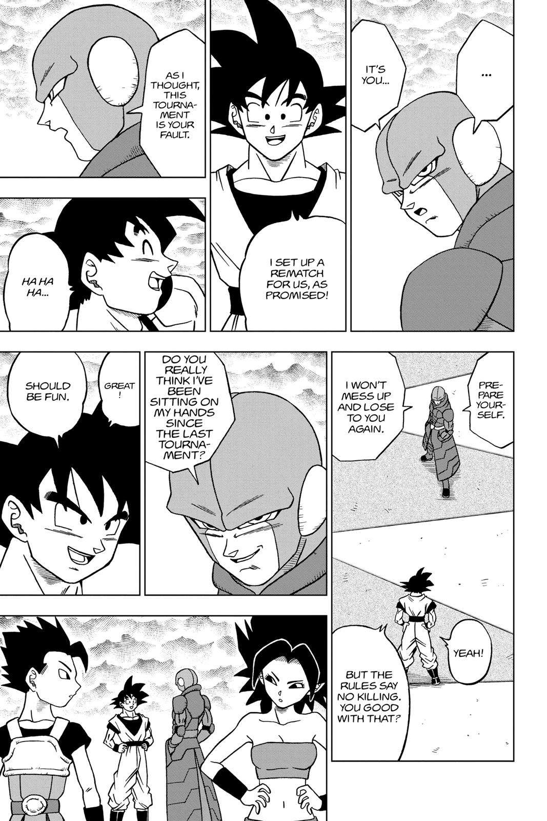 Dragon Ball Super Chap 33 - Next Chap 34