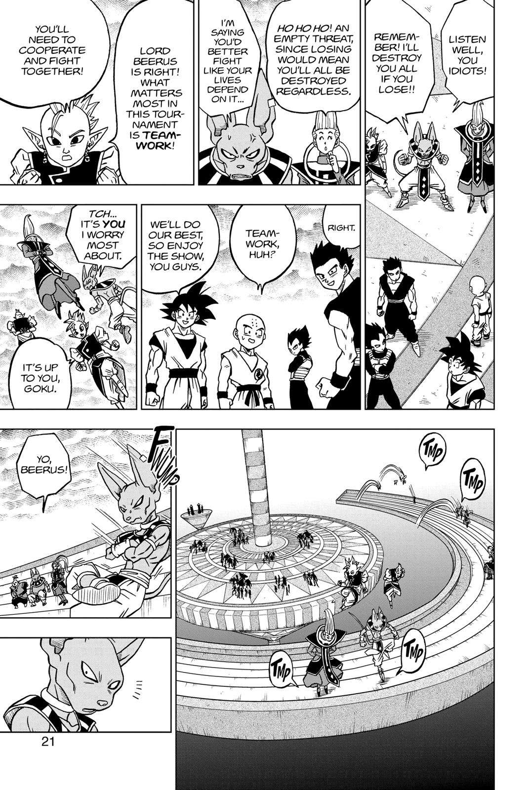 Dragon Ball Super Chap 33 - Next Chap 34