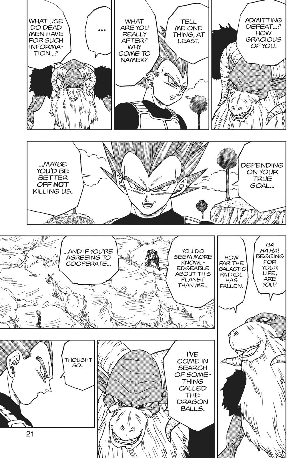 Dragon Ball Super Chap 45 - Next Chap 46
