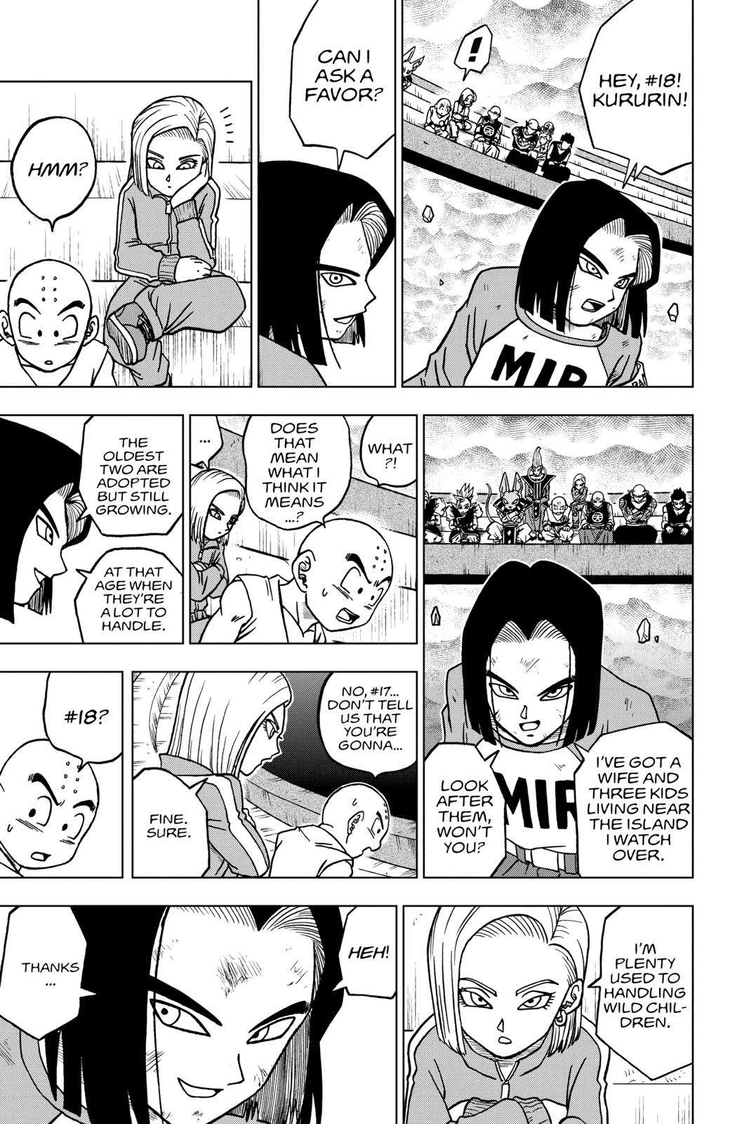 Dragon Ball Super Chap 40 - Next Chap 41